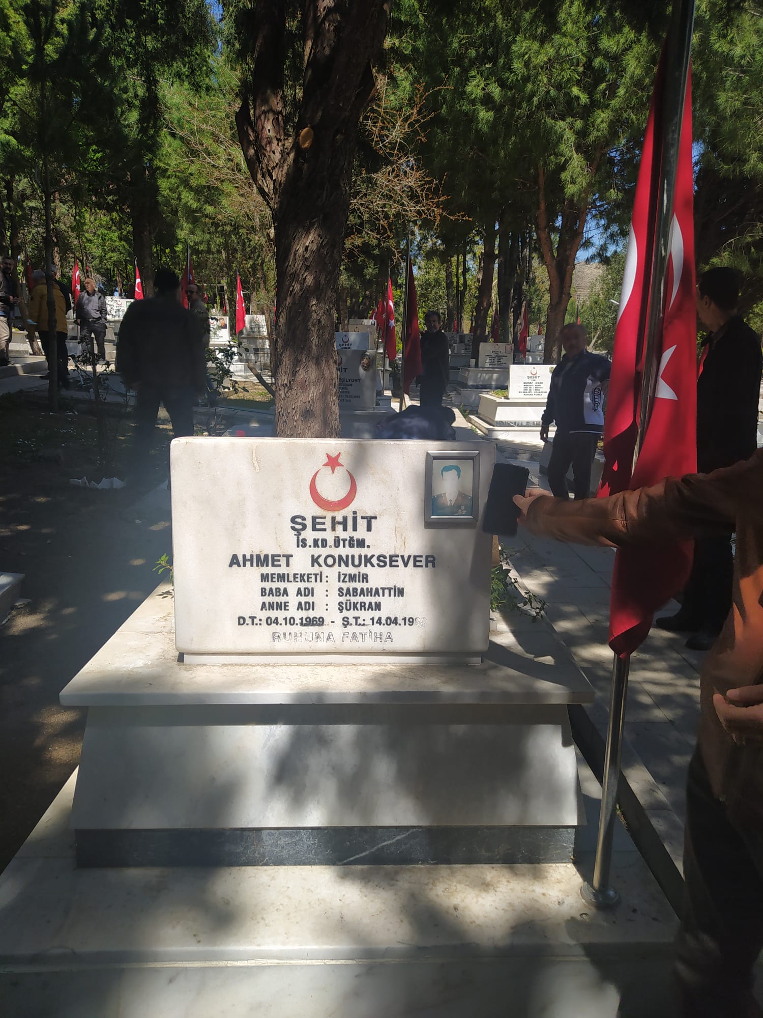 308 Şht.İs.Ütğm. Ahmet KONUKSEVER Anma Töreni (14.04.2022)