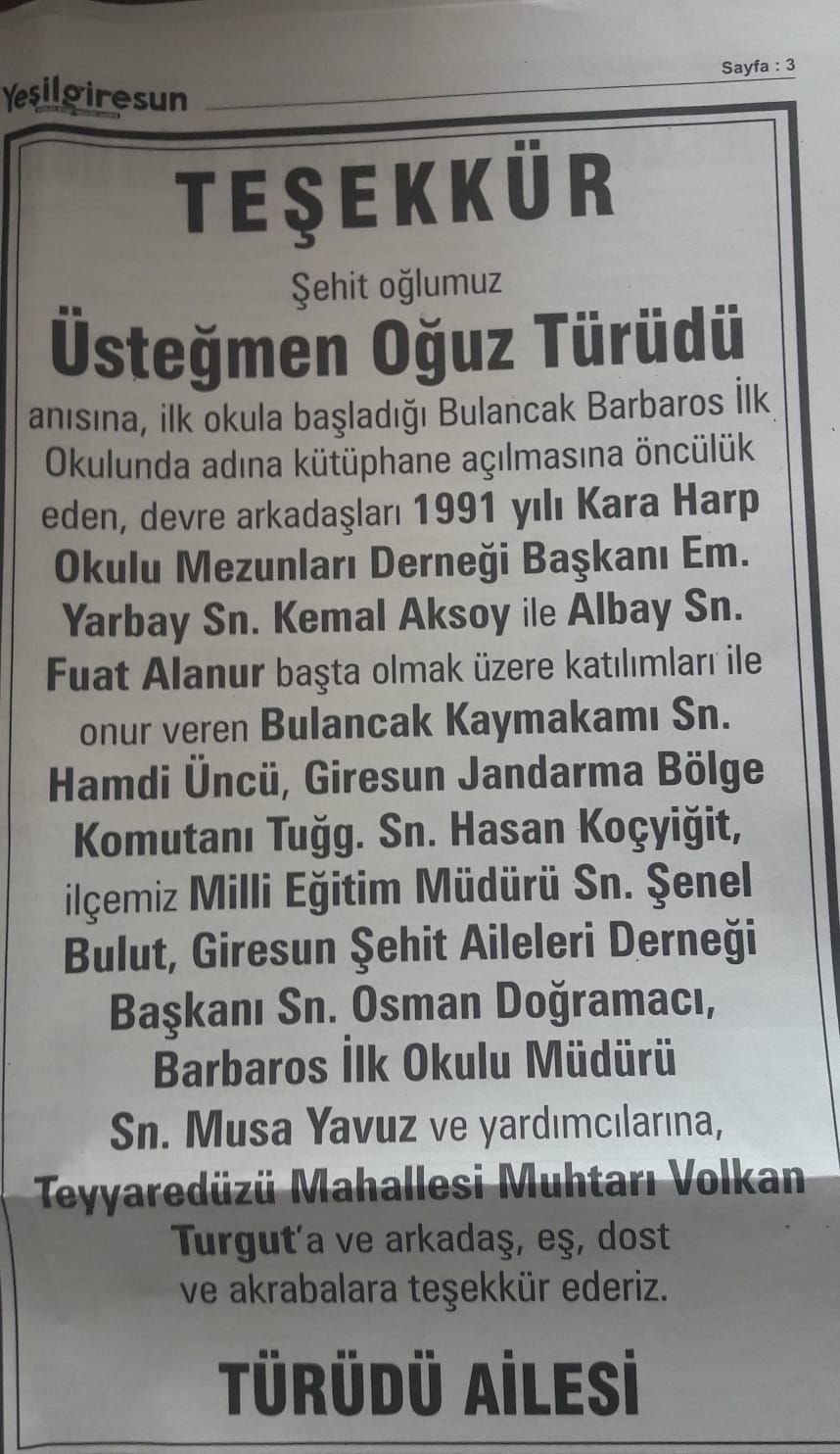 131- Gazete İlanı (18.06.2019)