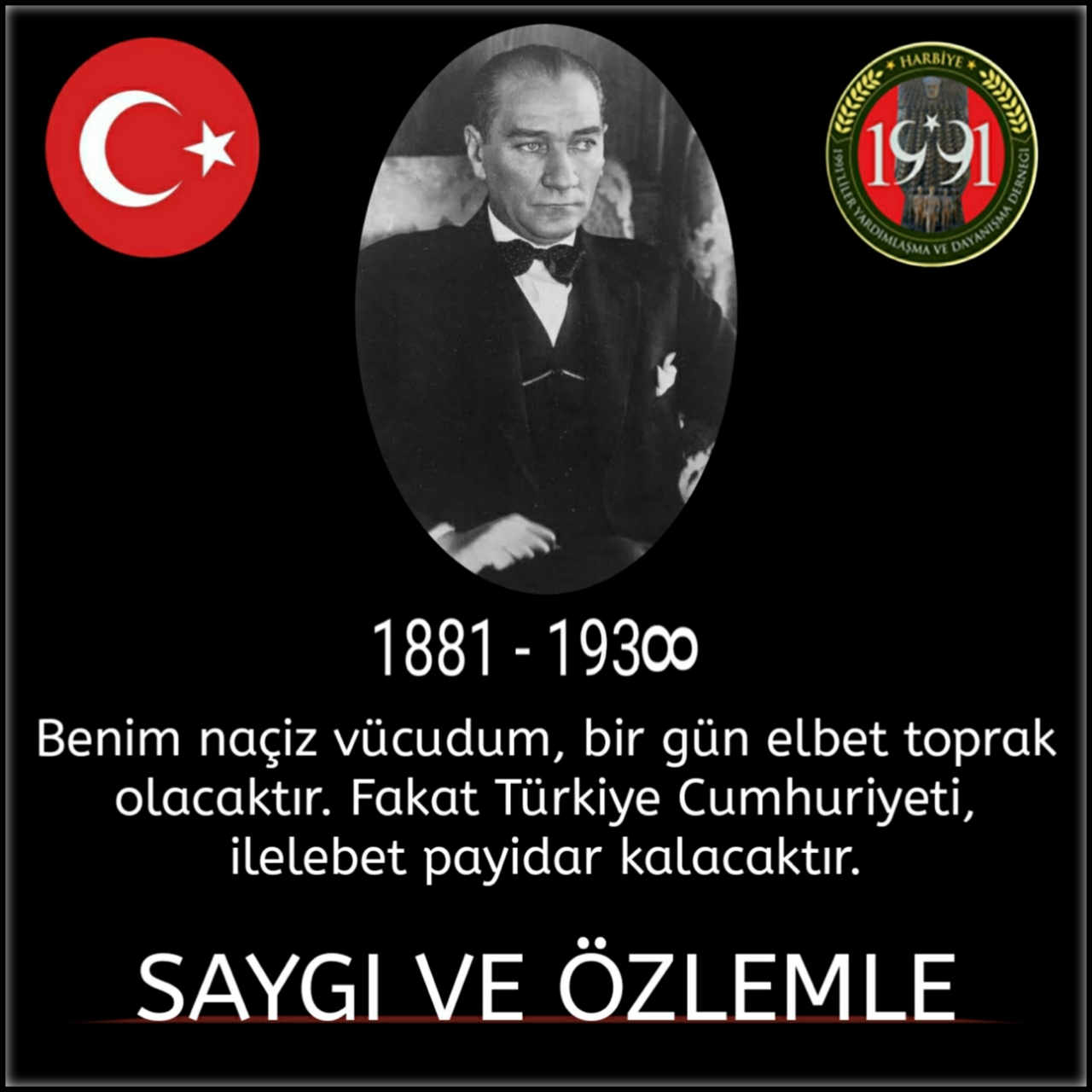 300-DOKSANBİRLİ HARBİYELİLER ATASINI ANIYOR (10.11.2021)