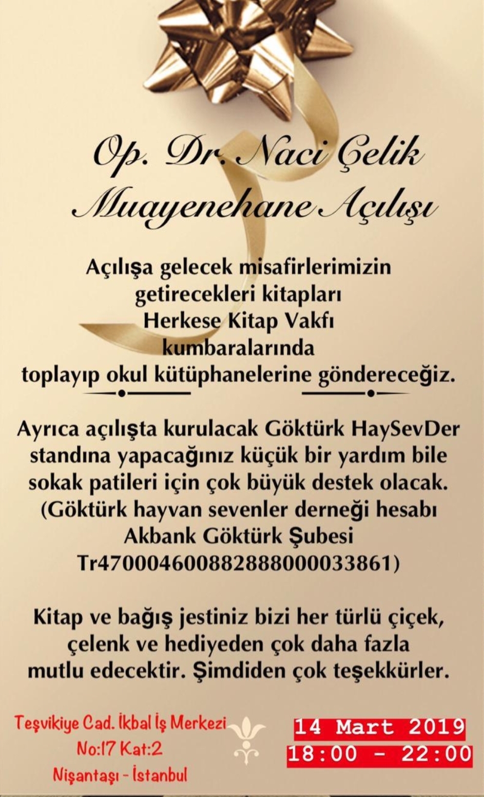 107- Muayenehane Açılışı (14.03.2019)