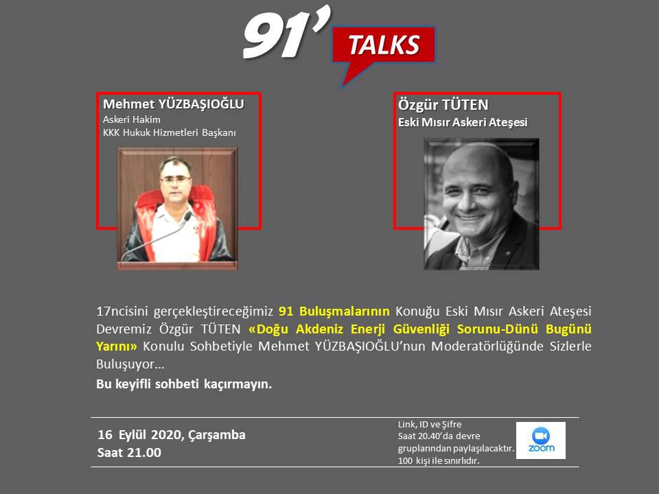 219- 91 BULUŞMALARI (16.09.2020)